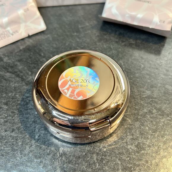 AGE20'S The Original Essence Cover Pact 2 Refills SET #21 PINK LATTE EXP - Picture 4 of 13